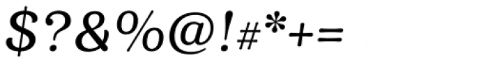 KhaoSans Regular Italic Font OTHER CHARS