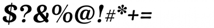 KhaoSans SemiBold Italic Font OTHER CHARS