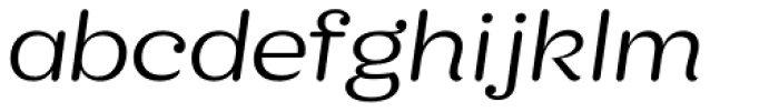 KhaoSans XP Light Italic Font LOWERCASE