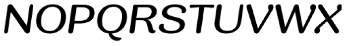 KhaoSans XP Regular Italic Font UPPERCASE