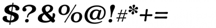 KhaoSans XP SemiBold Italic Font OTHER CHARS