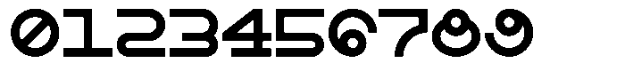 Khaos Bold Standard Font OTHER CHARS