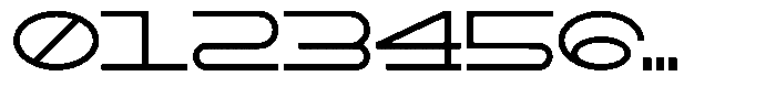 Khaos Regular Expanded Font OTHER CHARS
