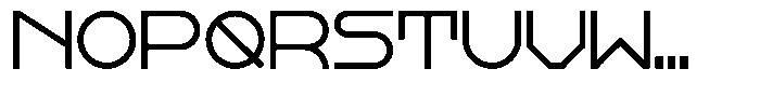 Khaos Regular Standard Font LOWERCASE