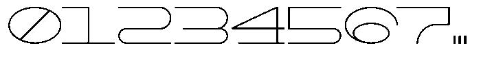 Khaos Thin Expanded Font OTHER CHARS