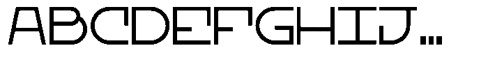 Khaos Variable Font UPPERCASE