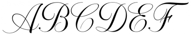 Khatija Calligraphy Regular Font UPPERCASE