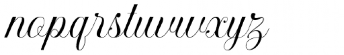 Khatija Calligraphy Regular Font LOWERCASE