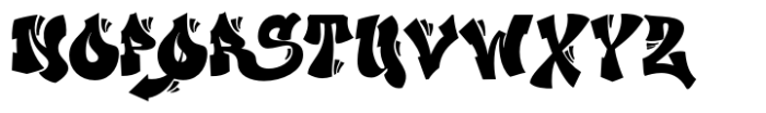 Khengu Regular Font UPPERCASE