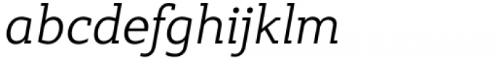 Kheops Book Italic Font LOWERCASE
