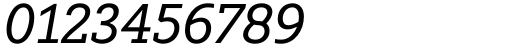 Kheops Regular Italic Font OTHER CHARS