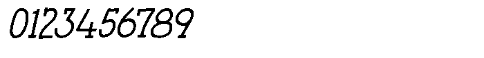 Khinge Italic Bold Font OTHER CHARS