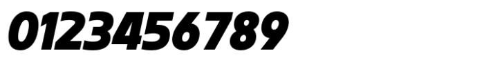 Khonsong Black Italic Font OTHER CHARS