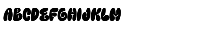 Khuby Chib Regular Font UPPERCASE