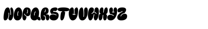 Khuby Chib Regular Font UPPERCASE