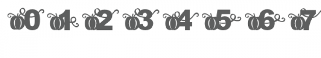 kh pumpkin block font Font OTHER CHARS