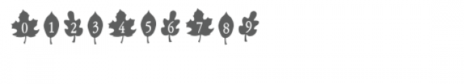 kh stencili leaf font Font OTHER CHARS