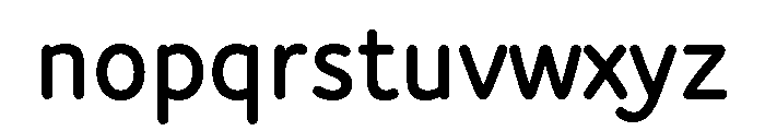 Kit Variable Extra Bold Font LOWERCASE