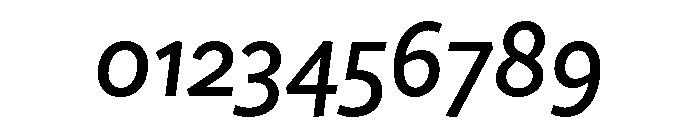 Kit Variable Medium Italic Font OTHER CHARS