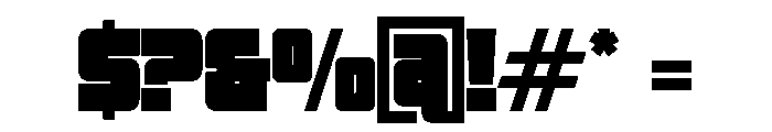 KIGHEN-Regular Font OTHER CHARS