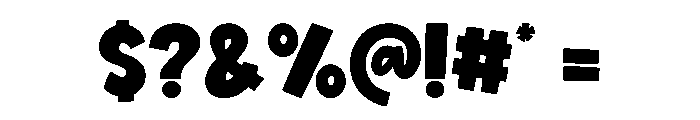 KIndness Quirky Regular Font OTHER CHARS