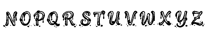 Kiaat Regular Font UPPERCASE