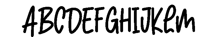 Kicau Font UPPERCASE