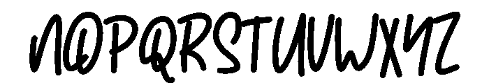 Kicau Font UPPERCASE