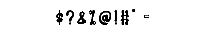 Kickboxing Font OTHER CHARS