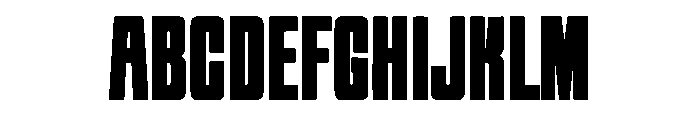 Kickstrike Font UPPERCASE