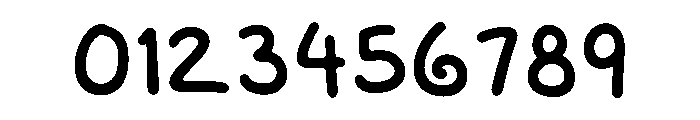 Kid  Scrib Font OTHER CHARS
