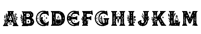 Kidcore Regular Font UPPERCASE