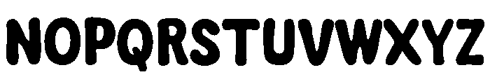 Kiddelo Fill Font UPPERCASE