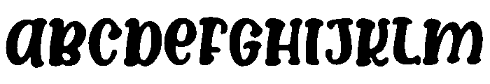 Kiddie_Krafts Font UPPERCASE