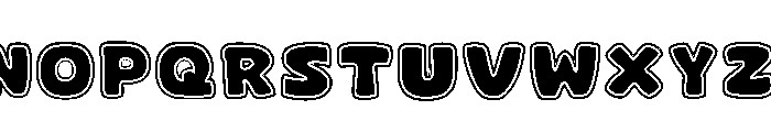 Kiddie Scribble Regular Font LOWERCASE