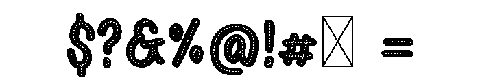 KiddieDoodles-1 Font OTHER CHARS