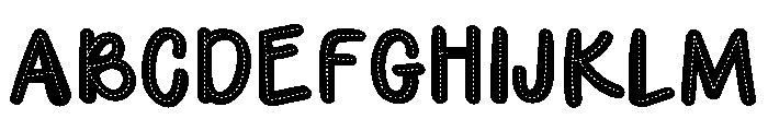 KiddieDoodles-1 Font UPPERCASE