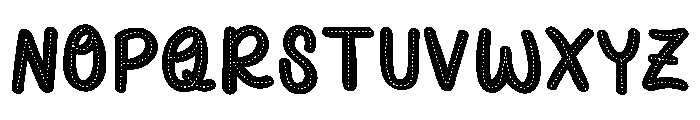 KiddieDoodles-1 Font UPPERCASE