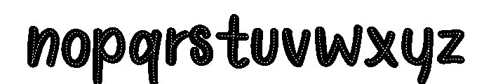 KiddieDoodles-1 Font LOWERCASE