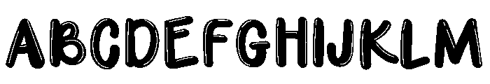 KiddieDoodles-2 Font UPPERCASE