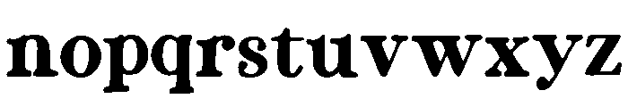Kiddie Font LOWERCASE