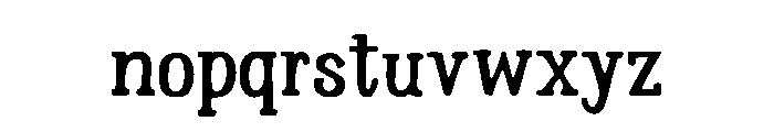 Kiddo_Craft Font LOWERCASE