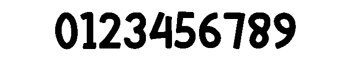 Kiddo Handmade Regular Font OTHER CHARS