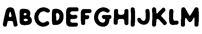 Kiddos Regular Font UPPERCASE