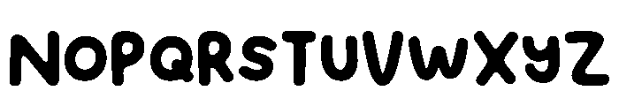 Kiddos Regular Font LOWERCASE