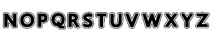 Kiddy Bubble Regular Font LOWERCASE