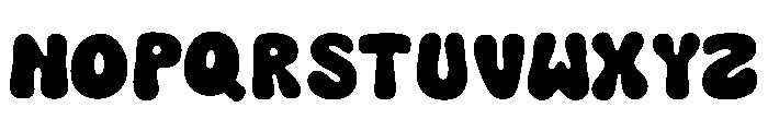 Kiddy Vibe Regular Font UPPERCASE