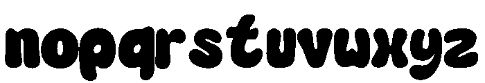Kiddy Vibe Regular Font LOWERCASE