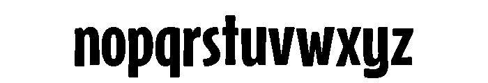 Kiddybop Rounded Font LOWERCASE