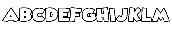 Kidmon Outline Regular FONT